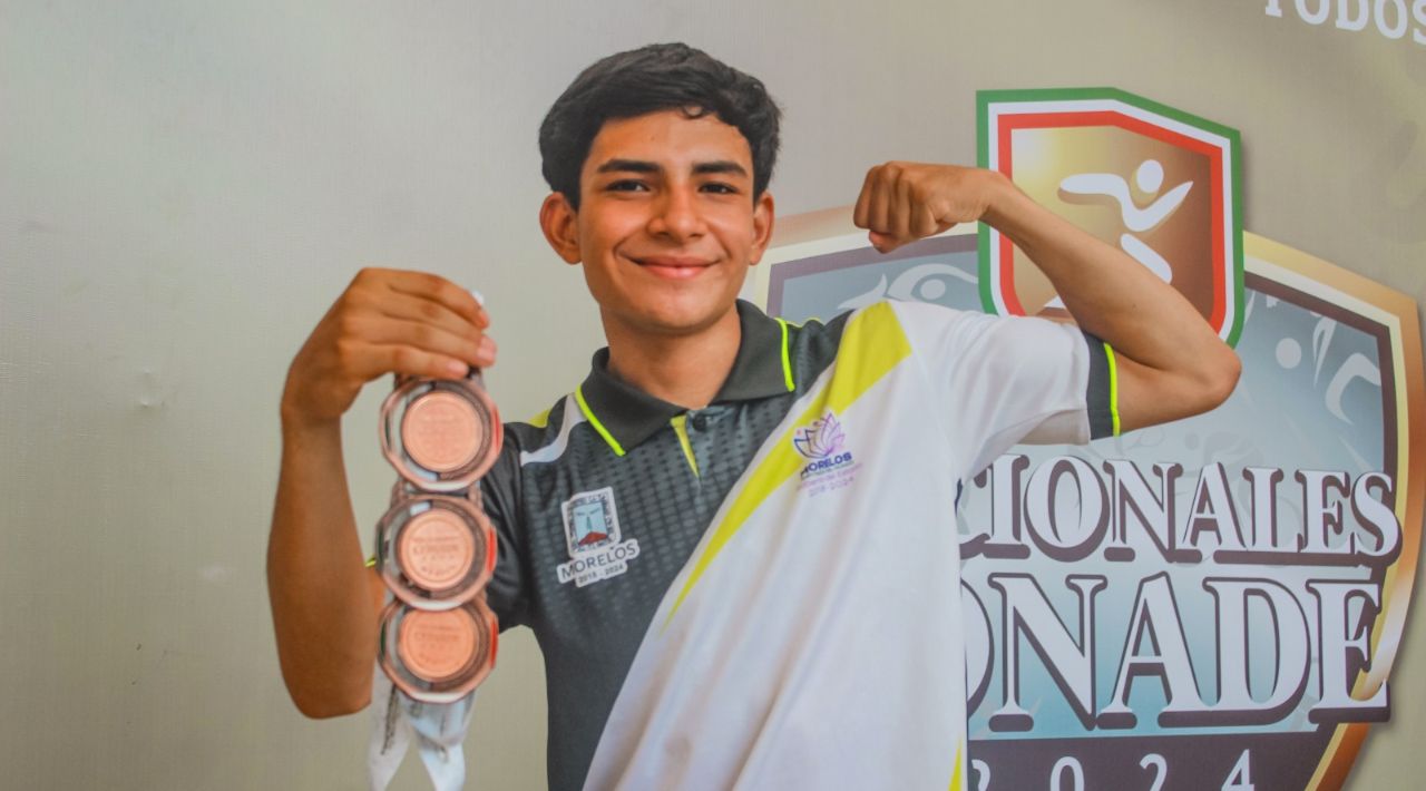 José Emilio Escobar Ocampo Conquista Tres Medallas de Bronce en los Juegos Nacionales CONADE 2024