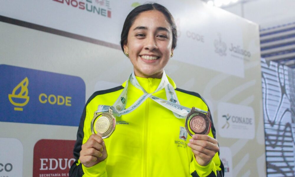 Paulina Susej Alanís Hernández Brilla en los Juegos CONADE con Tres Medallas