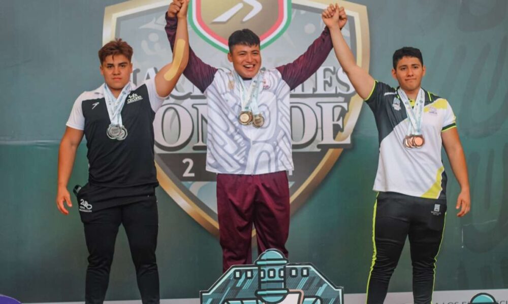 Irving Sebastián Betancourt Manrique conquista tres medallas de bronce en los Juegos Nacionales CONADE 2024