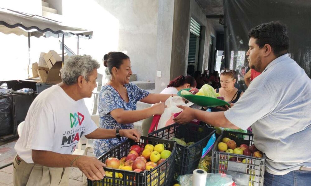 Banco de Alimentos de Morelos Apoya a 80 Familias de Zacatepec con Despensas Semanales a Bajo Costo