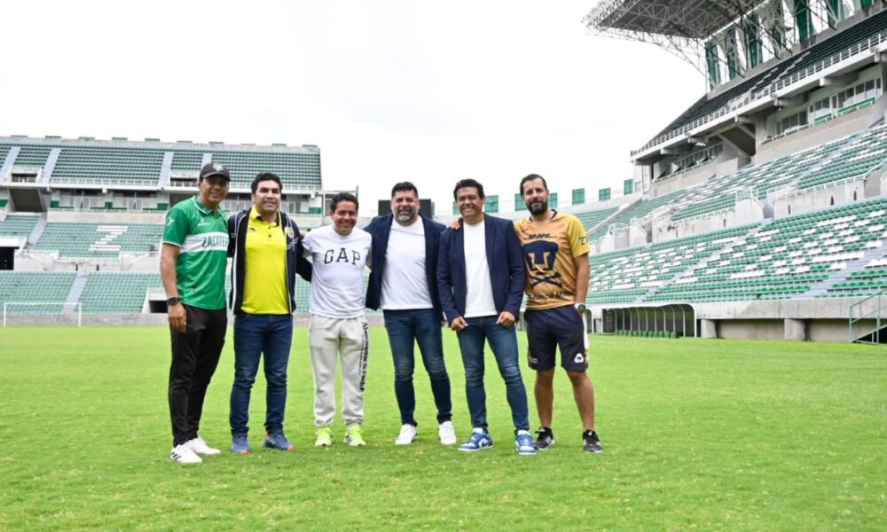 Leyendas del Fútbol Mexicano y extranjero se reunirán en el Estadio Agustín “Coruco” Díaz en cuadrangular