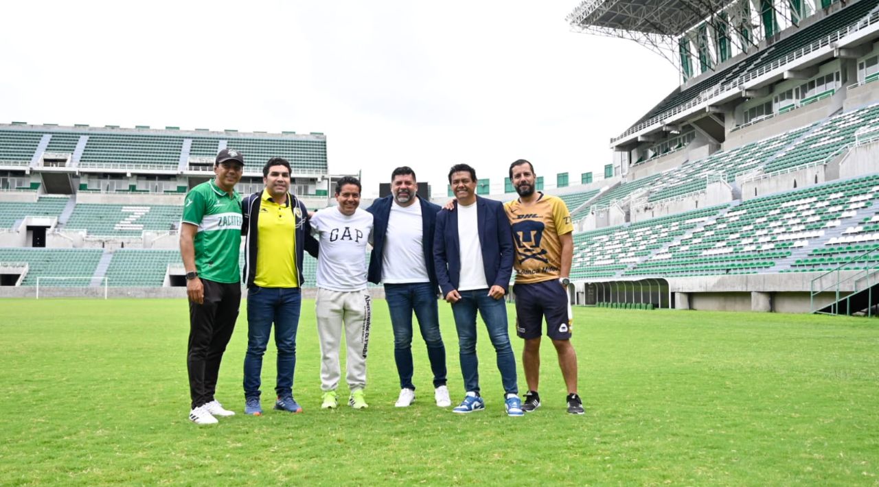 Leyendas del Fútbol Mexicano y extranjero se reunirán en el Estadio Agustín “Coruco” Díaz en cuadrangular