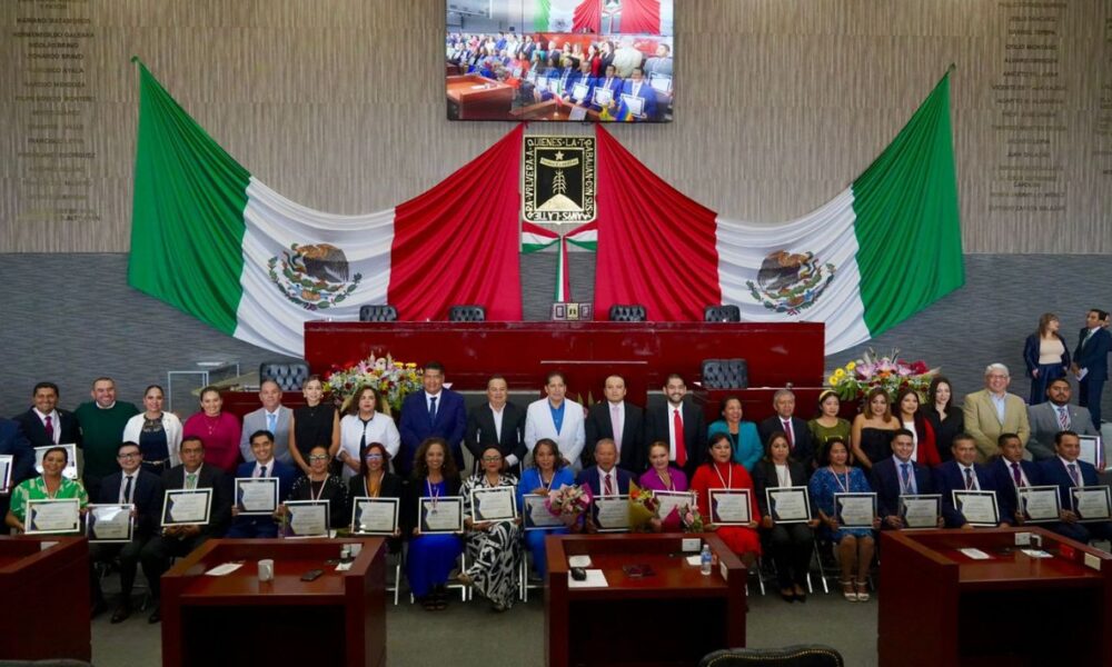 El Congreso entrega el Premio Estatal de Abogados ‘Antonio Díaz Soto y Gama’ a abogados destacados