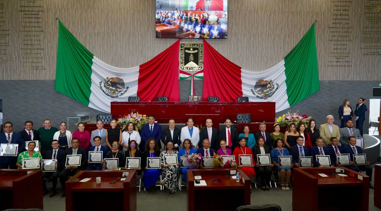 El Congreso entrega el Premio Estatal de Abogados ‘Antonio Díaz Soto y Gama’ a abogados destacados