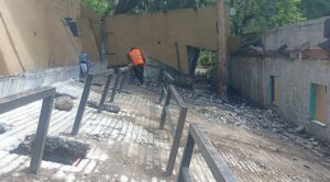 Avanzan las obras de mejoramiento de la trota pista, del Parque Estatal Barranca Chapultepec