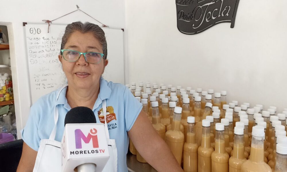 Ancona Velasco, productora de Rompope “Doña Tecla”