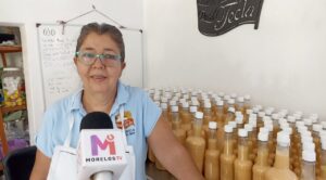 Ancona Velasco, productora de Rompope “Doña Tecla”