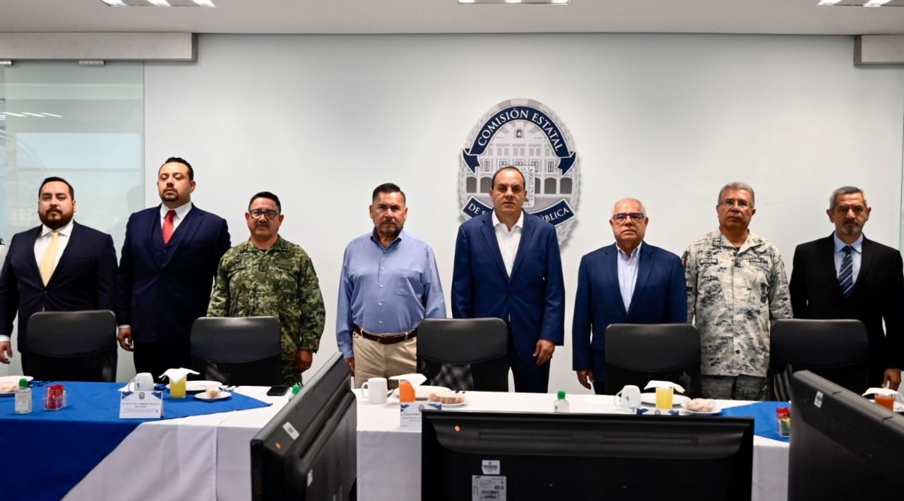 Gobernador Cuauhtémoc Blanco Encabeza Mesa de Coordinación para la Paz en Morelos