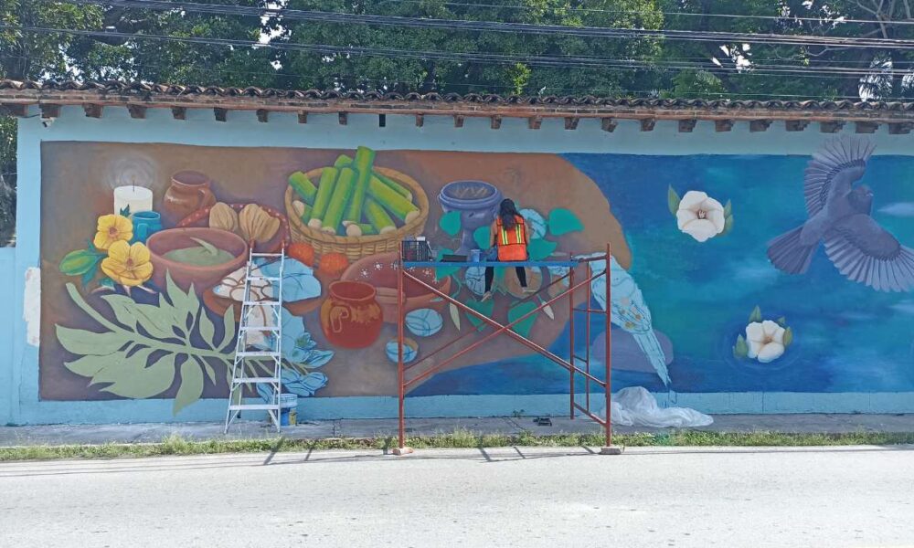 Artistas Morelenses Embellecen Xochitepec con Murales que Resaltan su Historia y Tradiciones