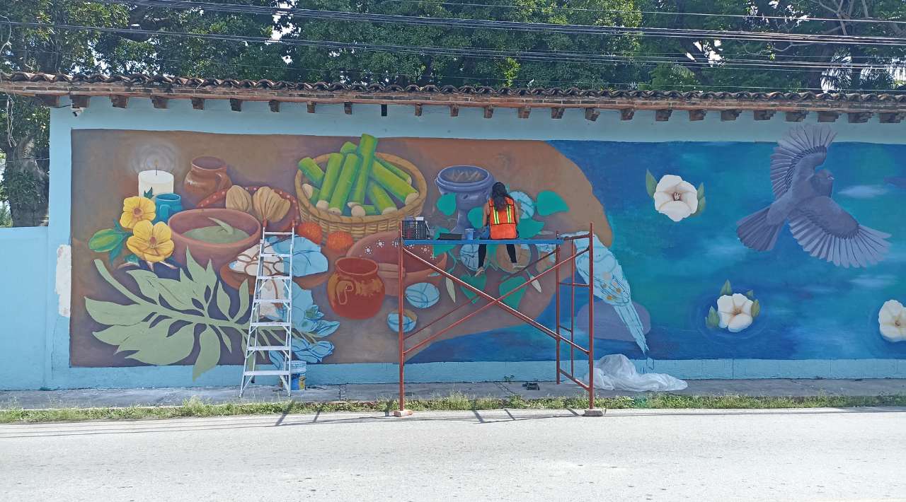 Artistas Morelenses Embellecen Xochitepec con Murales que Resaltan su Historia y Tradiciones