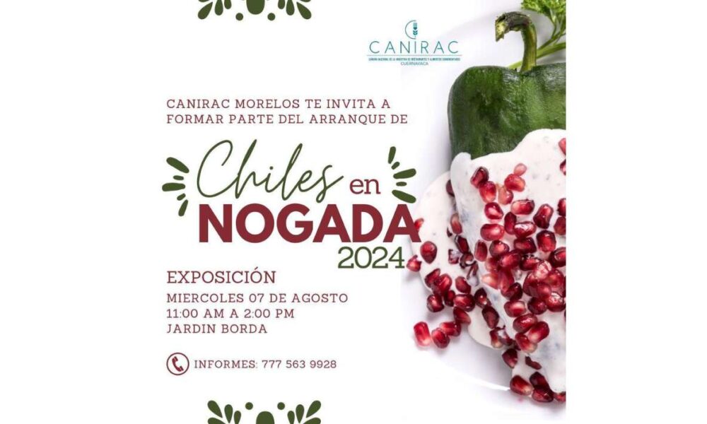 Exposición de Chiles en Nogada Marca el Inicio de la Temporada en Morelos