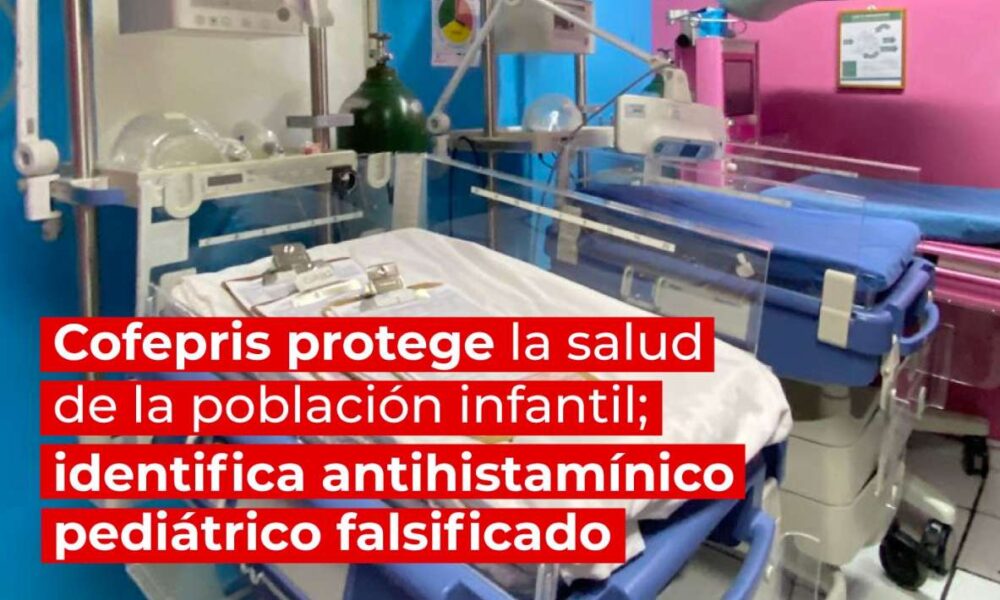 Cofepris Alerta sobre Falsificación de Antihistamínico Zyrtec para Niños