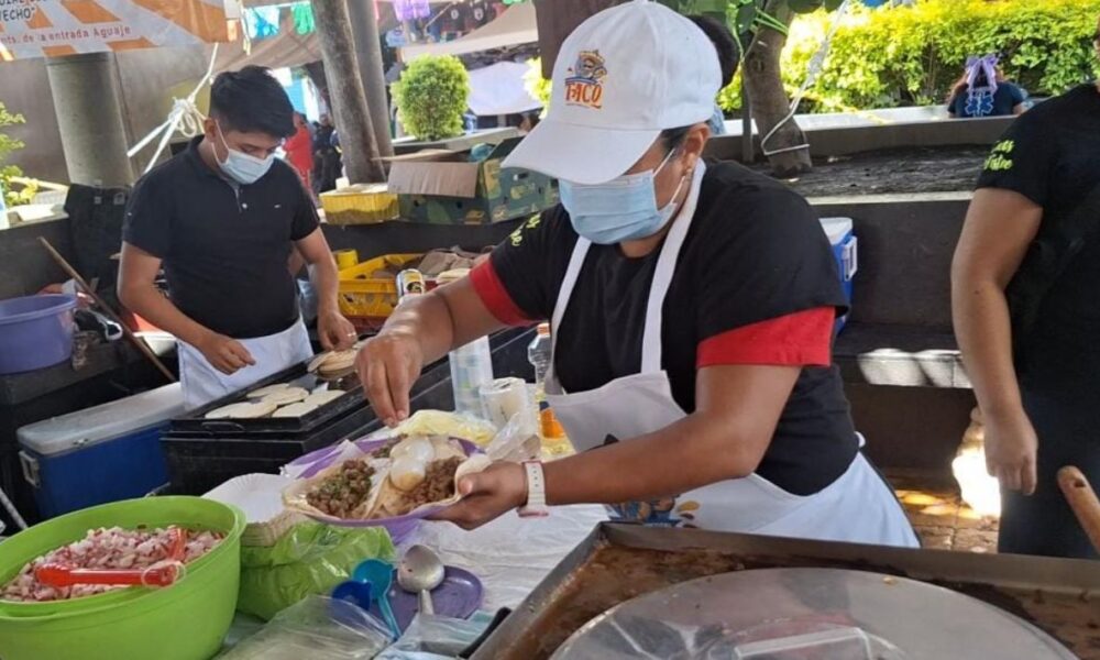 Se lleva a cabo la tercera edición del Festival Gastronómico del Taco.