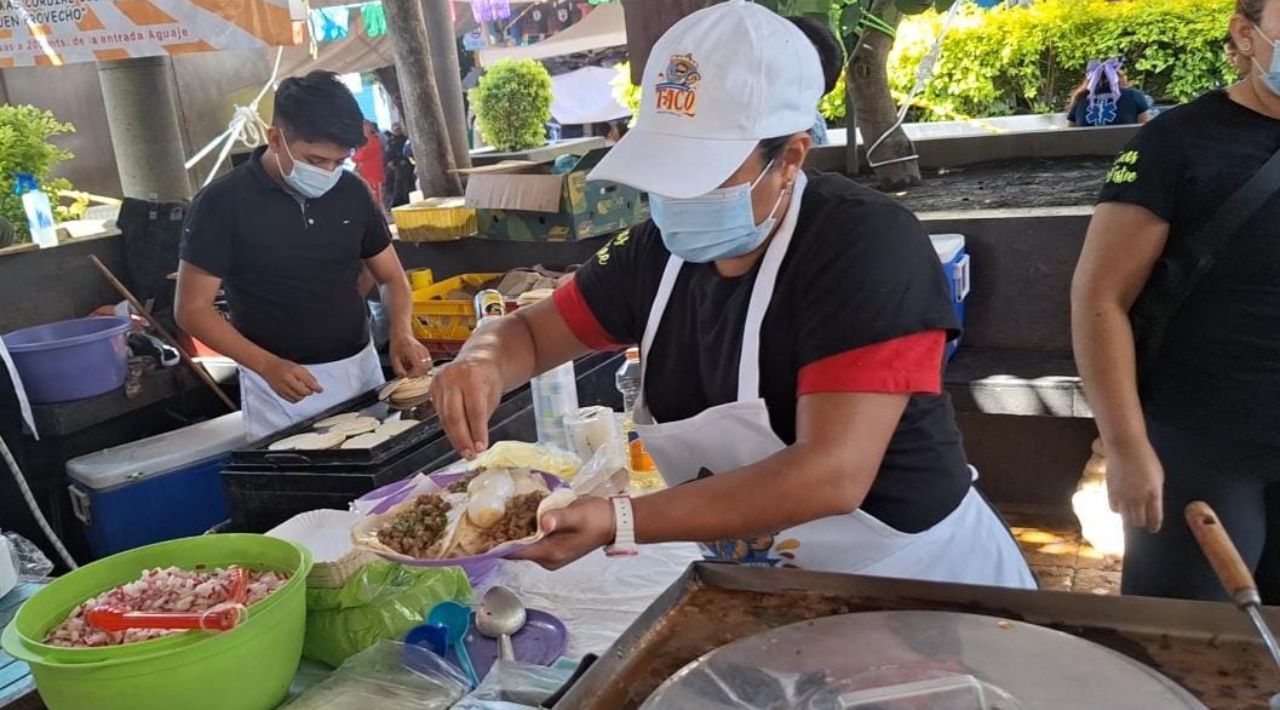 Se lleva a cabo la tercera edición del Festival Gastronómico del Taco.