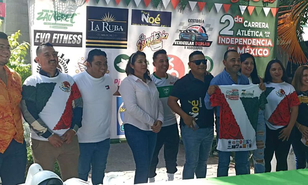 Zacatepec celebra la Segunda Carrera Atlética por la Independencia de México