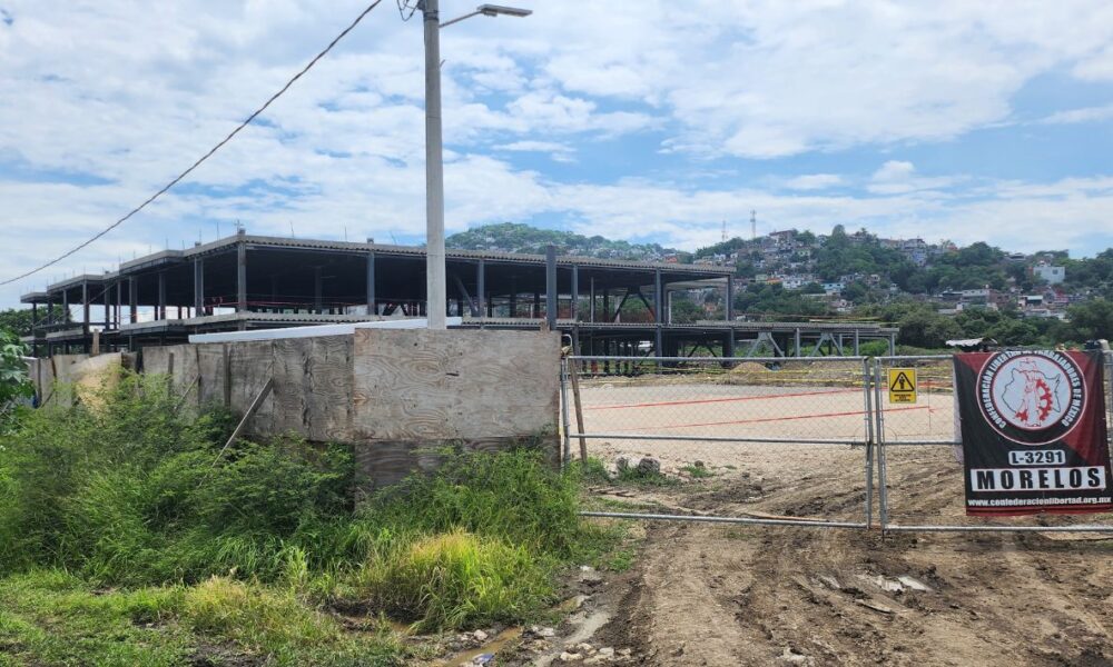 Avanza la construcción de nuevo hospital en Jiutepec con un 25% completado