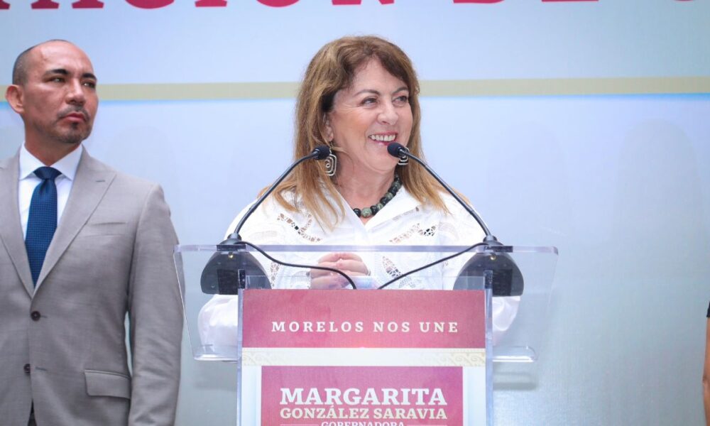 Gobernadora electa de Morelos, Margarita González Saravia Calderón, presenta a su Gabinete y firma el “Decálogo para la Transformación de Morelos”