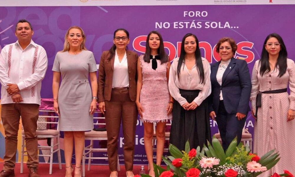 Inicia Foro “Somos tu Red de Apoyo 2024” en Morelos para fortalecer atención a la violencia contra mujeres