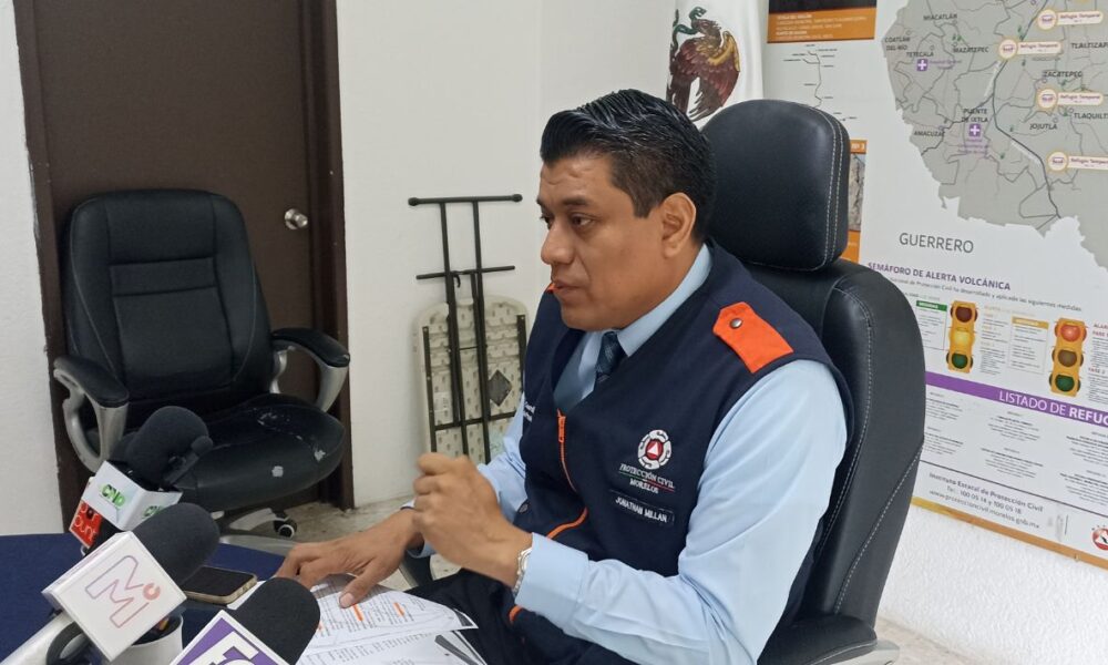 Protección Civil Morelos realiza labores de rescate tras desbordamiento del río Amacuzac