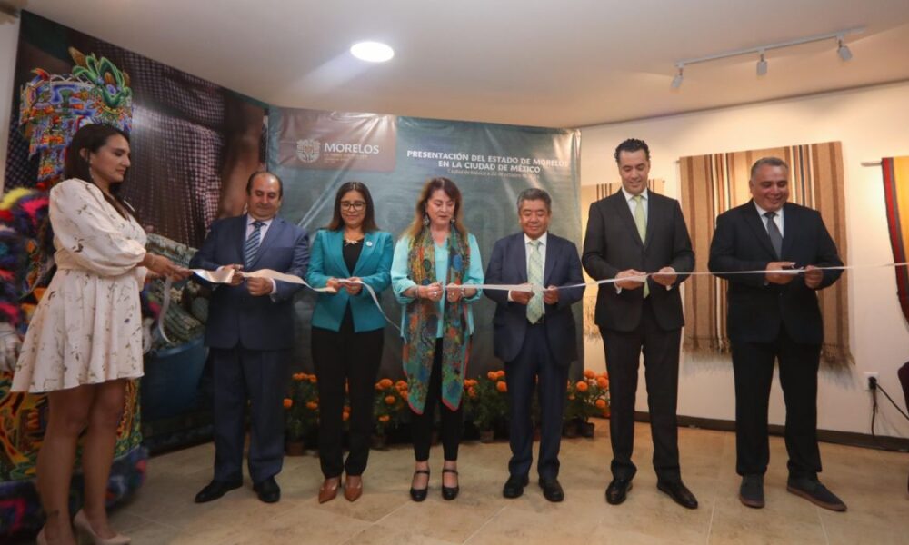 Inaugura Margarita González Saravia Oficina de Representación de Morelos en la Ciudad de México