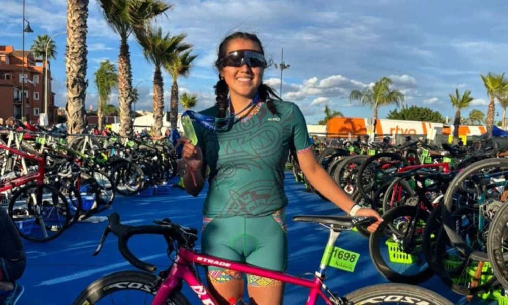 Themis Martínez culmina su participación en el Campeonato Mundial de Triatlón Sprint AG 2024