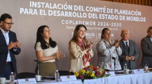 Instalan el Comité de Planeación para el Desarrollo del Estado de Morelos (Coplademor) 2024-2030