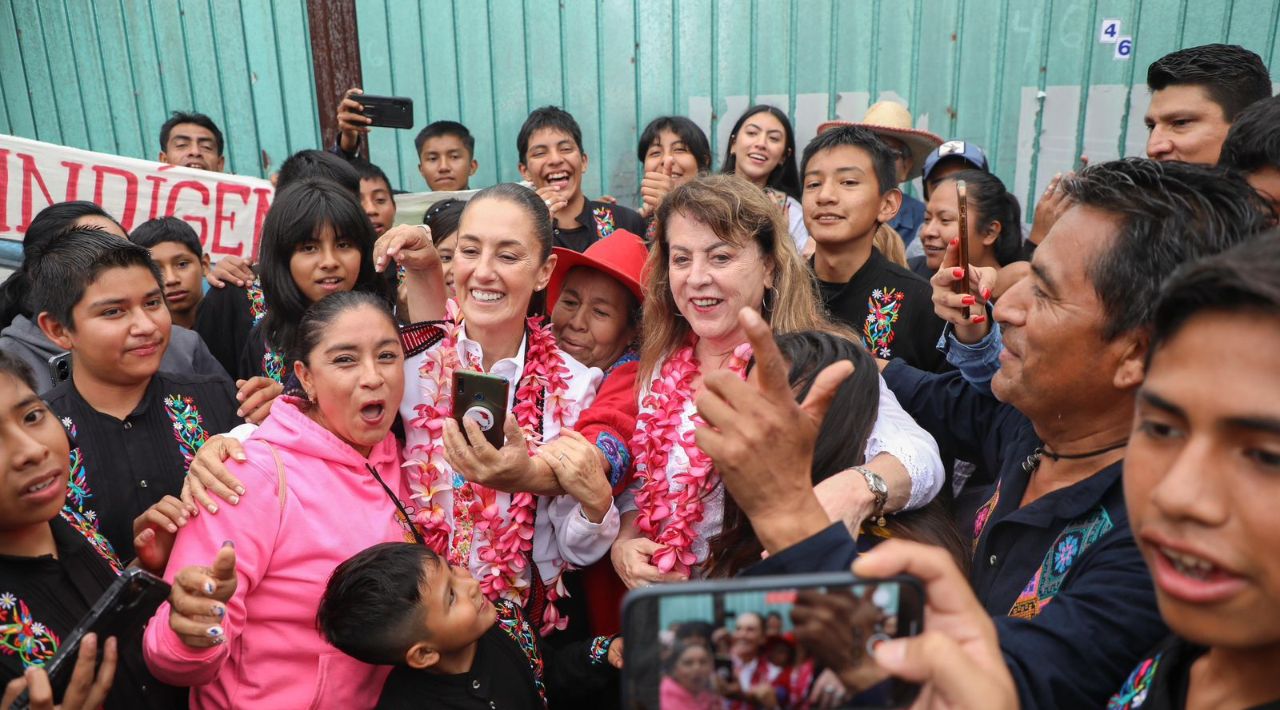 Refrendan Margarita González Saravia y Claudia Sheinbaum compromiso de trabajar todos los días por las personas que menos tienen