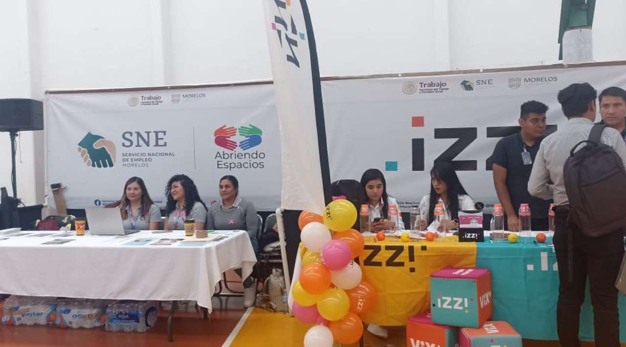 Éxito en la penúltima feria del empleo de 2024 en Morelos