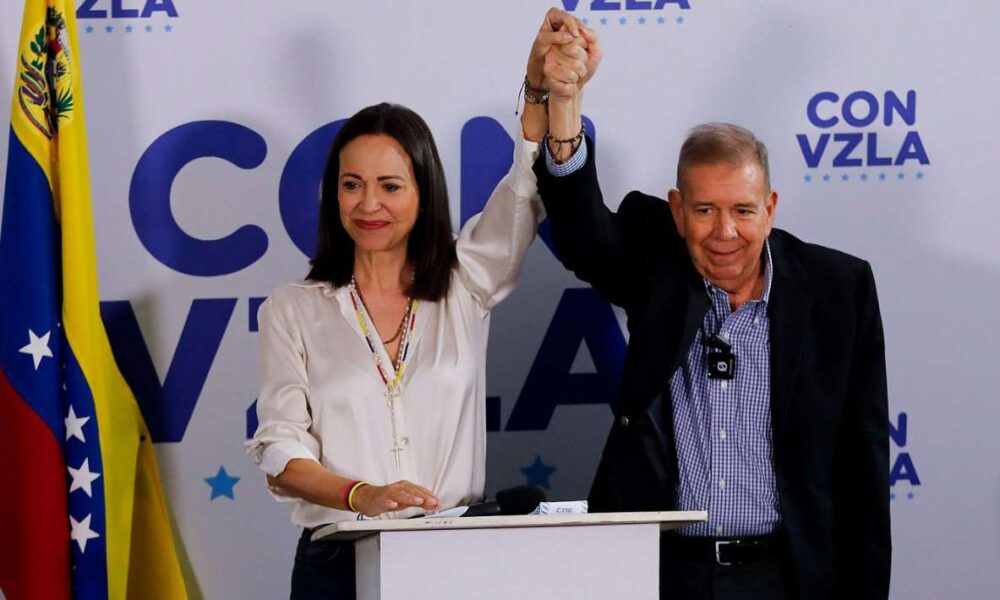 María Corina Machado y Edmundo González reciben el premio Sájarov de la UE