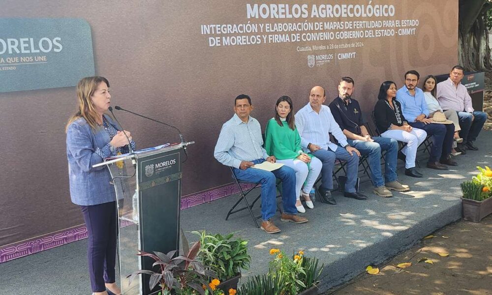 Morelos liderará creación de mapas de fertilidad con apoyo del CIMMYT