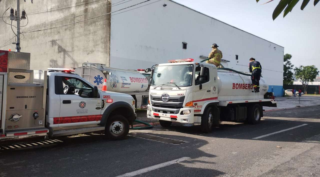 Controlada Fuga de Amoniaco en Empresa de Civac, Jiutepec; No Se Reportan Lesionados