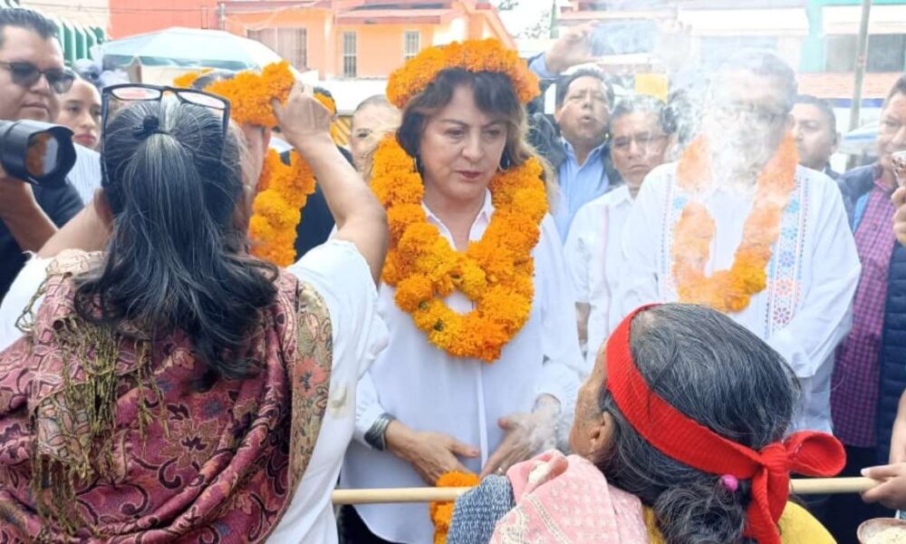 Margarita González Saravia Celebra la Historia de Morelos en Emotiva Ceremonia Prehispánica