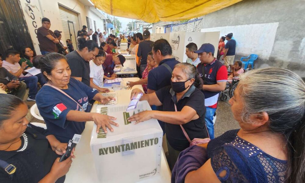 Elecciones en Xoxocotla y Hueyapan Transcurren con Paz y Tranquilidad