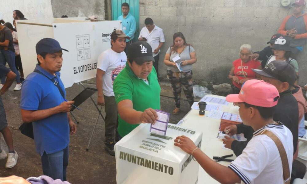 Xoxocotla elige a su Concejo Municipal en una jornada electoral supervisada por el IMPEPAC