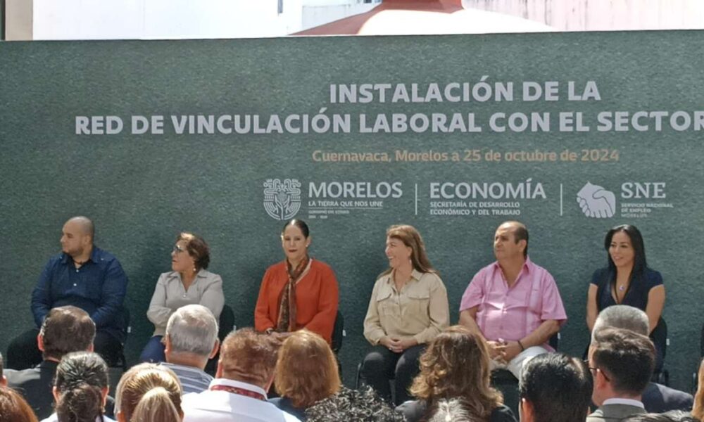 Instalación de la Red de Vinculación Laboral en Morelos