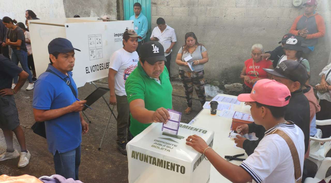 Xoxocotla elige a su Concejo Municipal en una jornada electoral supervisada por el IMPEPAC