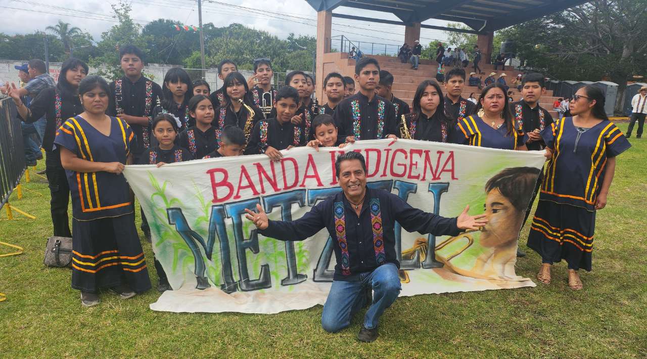 La Banda Indígena Metztli: Jóvenes de Atlatlahucan preservan la música tradicional mexicana