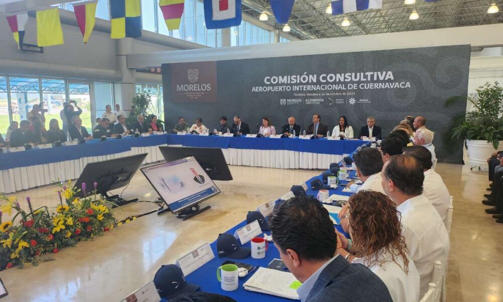 Reinstalan Comisión Consultiva del Aeropuerto Mariano Matamoros para Impulsar el Desarrollo Aéreo en Morelos