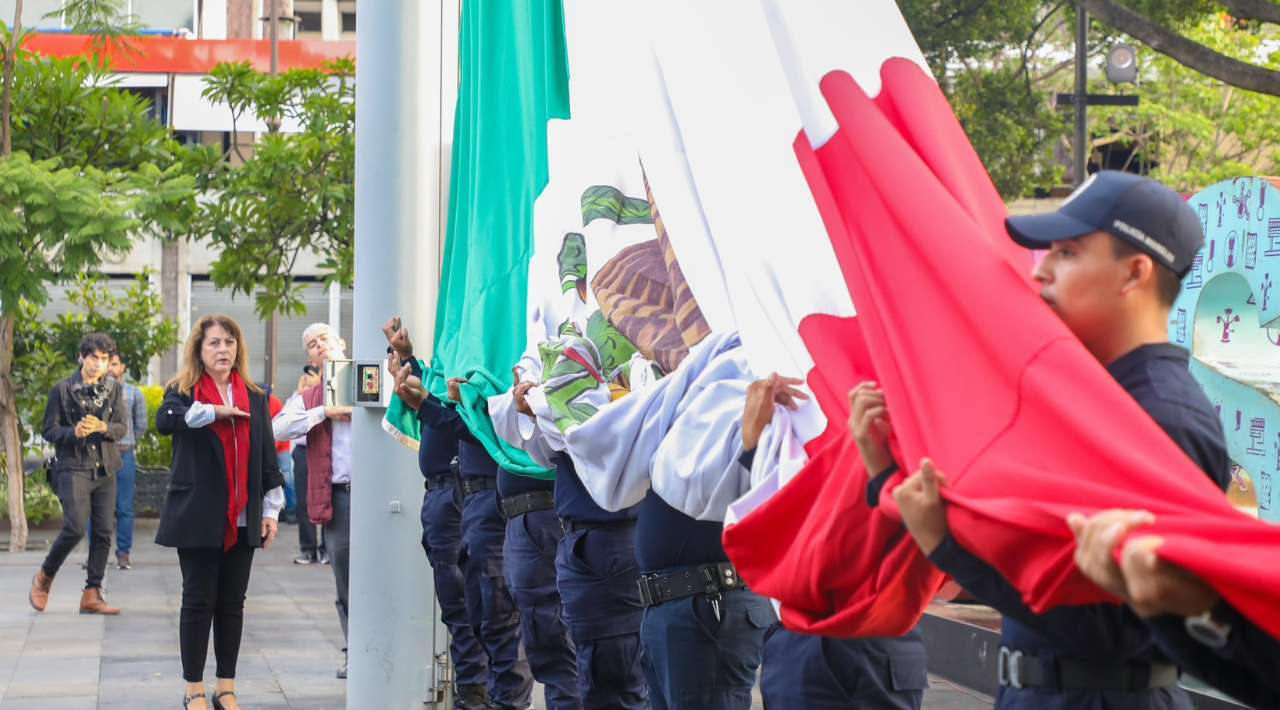 Gobernadora Margarita González Saravia Encabeza Acto Cívico en Conmemoración del 2 de Octubre