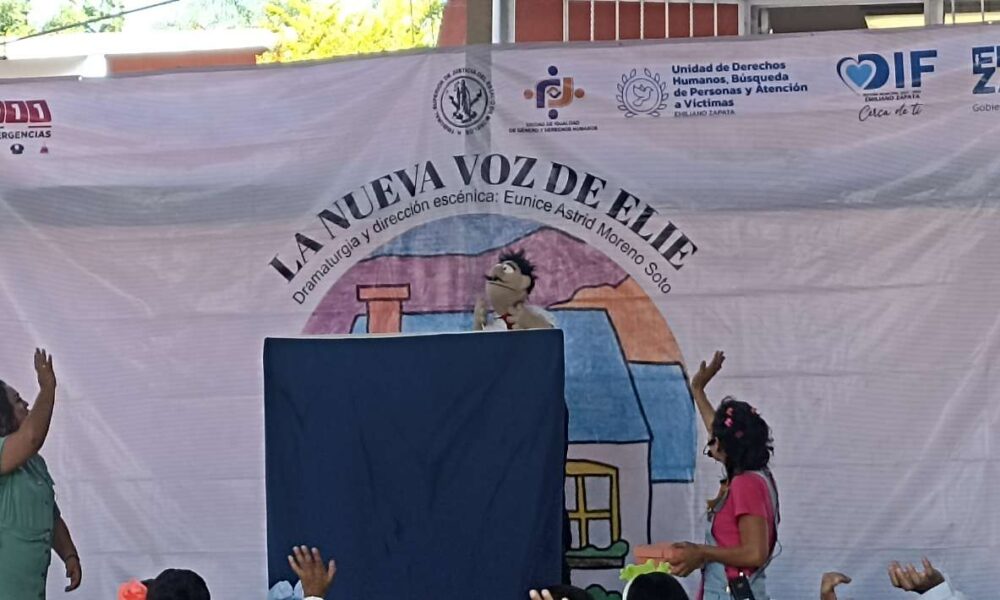 Fomentando la Valentía en Niños: “La nueva Voz de Elie” en la Escuela Primaria José María Morelos y Pavón