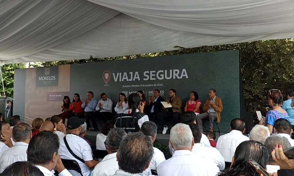 “¡Lanzamiento del Programa ‘Viaja Segura’ en Jiutepec!”