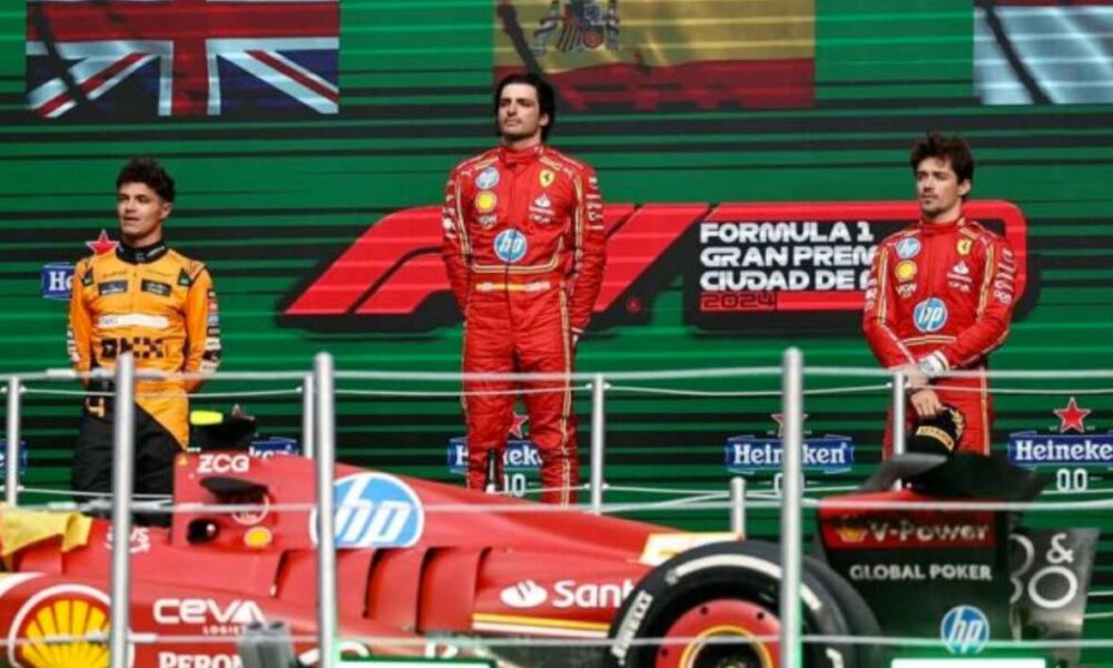 Carlos Sainz Jr. conquista el Gran Premio de México 2024 en una emocionante carrera