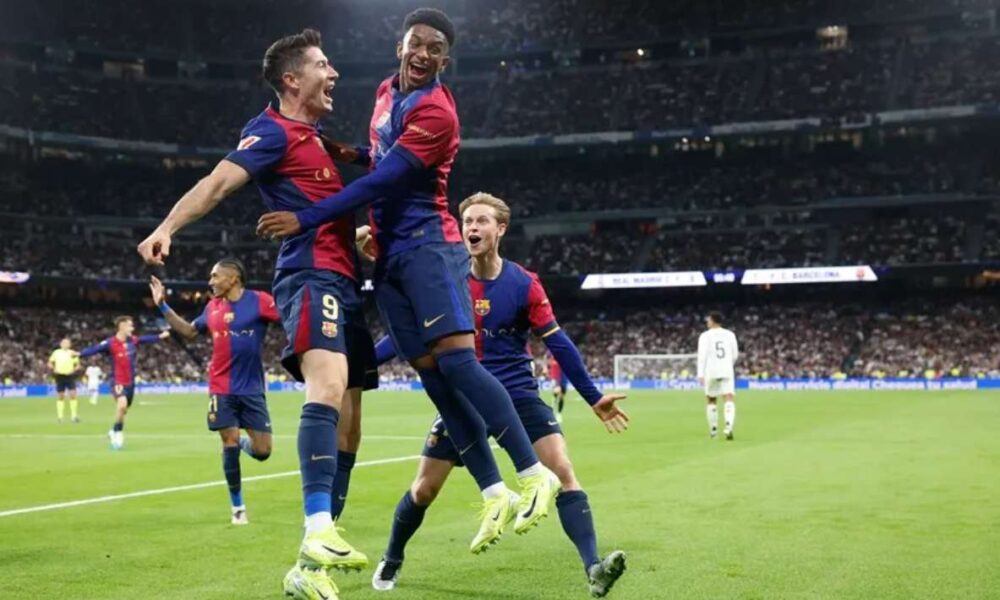 El FC Barcelona Domina el Clásico con una Victoria 4-0 sobre el Real Madrid