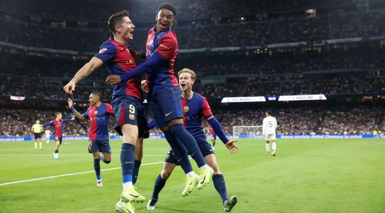 El FC Barcelona Domina el Clásico con una Victoria 4-0 sobre el Real Madrid