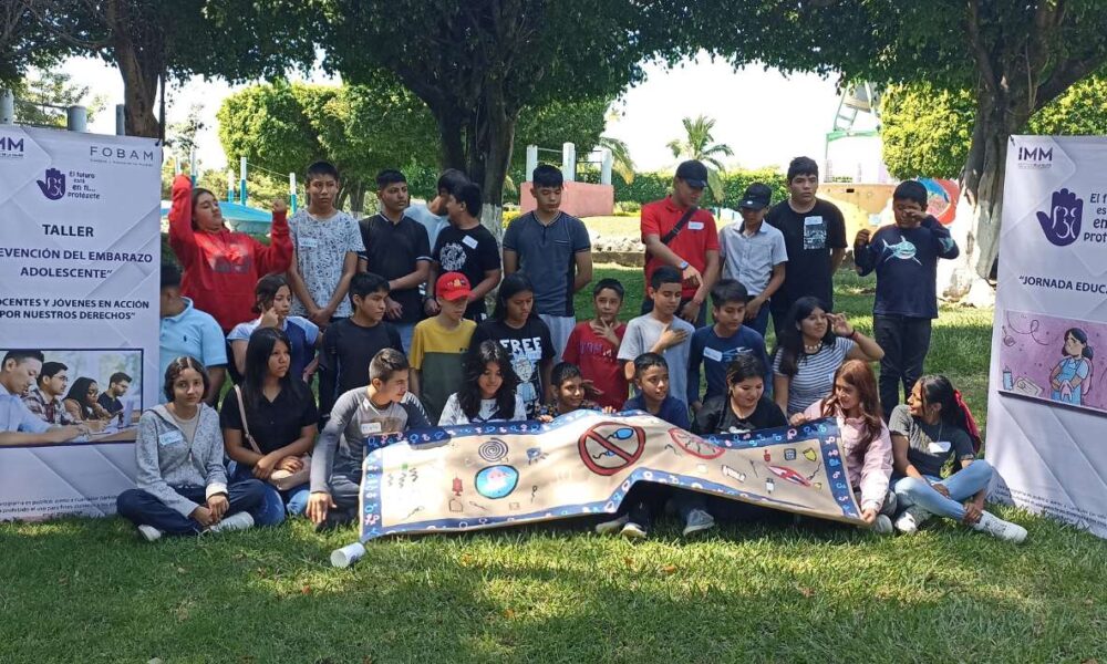 Jornada educativa en Temixco para prevenir el embarazo adolescente y promover derechos sexuales