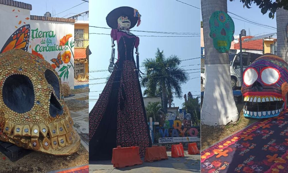 La Colonia Tres de Mayo Celebra el Día de Muertos con una Catrina Monumental