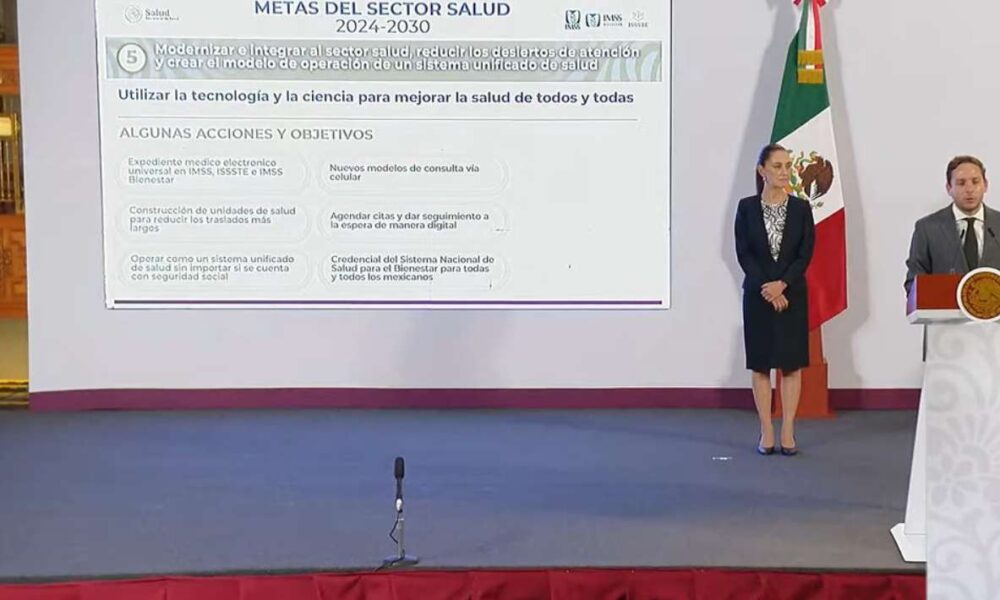 Presenta Gobierno Federal el Plan Nacional de Salud basado en cinco ejes estratégicos