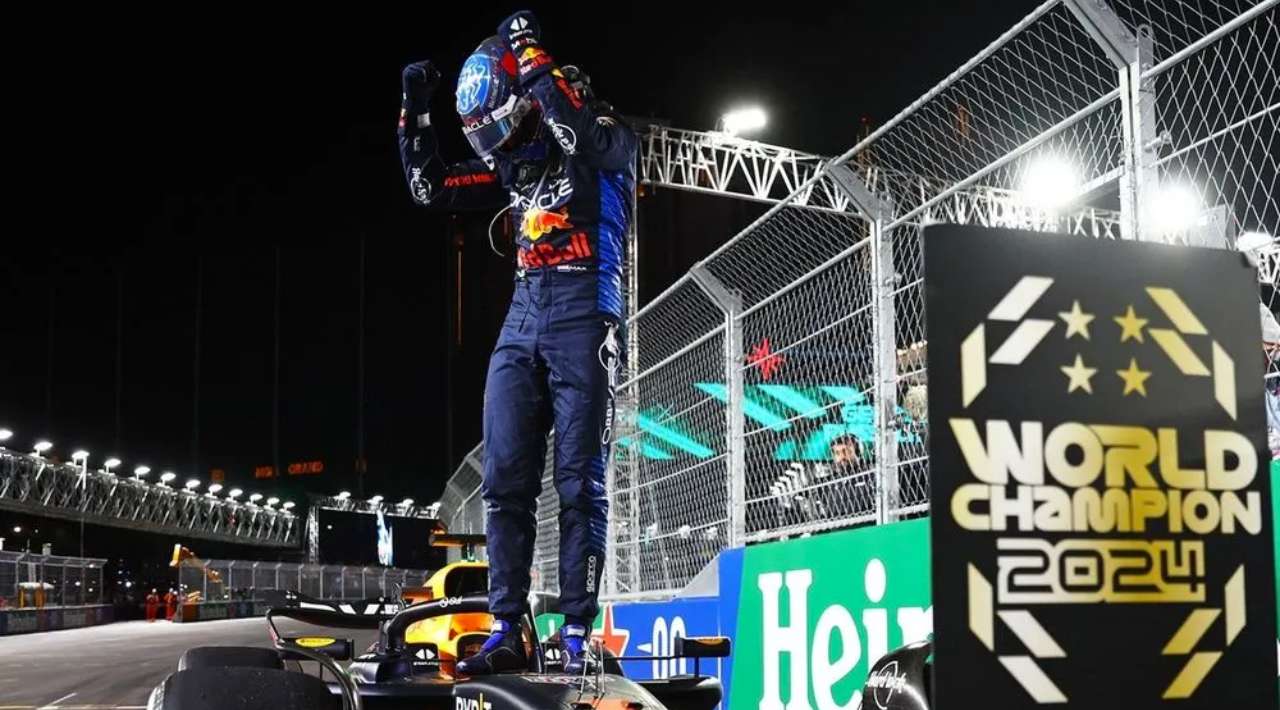 Max Verstappen hace historia al conquistar su tetracampeonato en la Fórmula 1