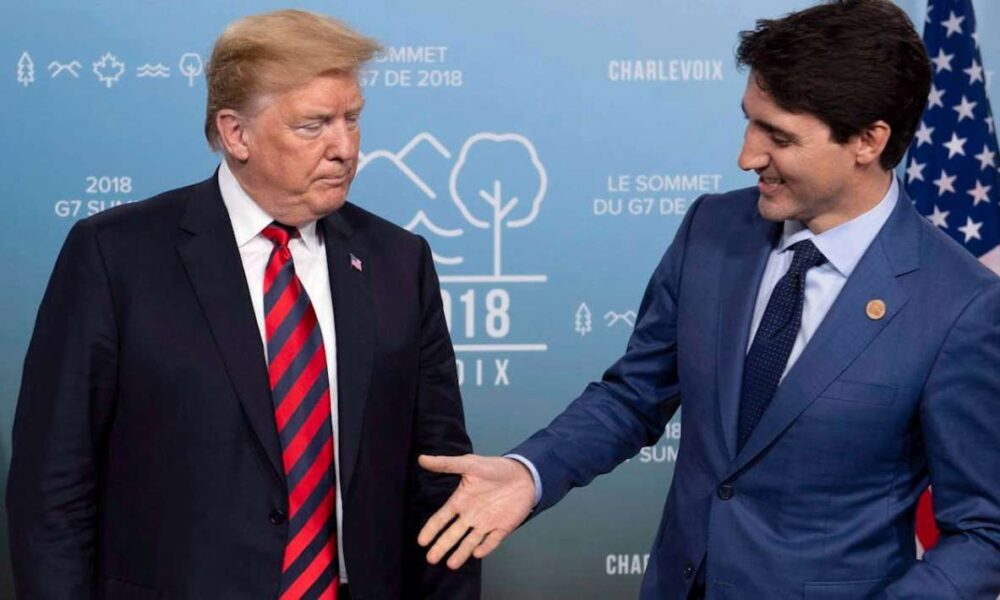 Justin Trudeau y Donald Trump abordan aranceles tras el anuncio de medidas económicas de EE.UU.