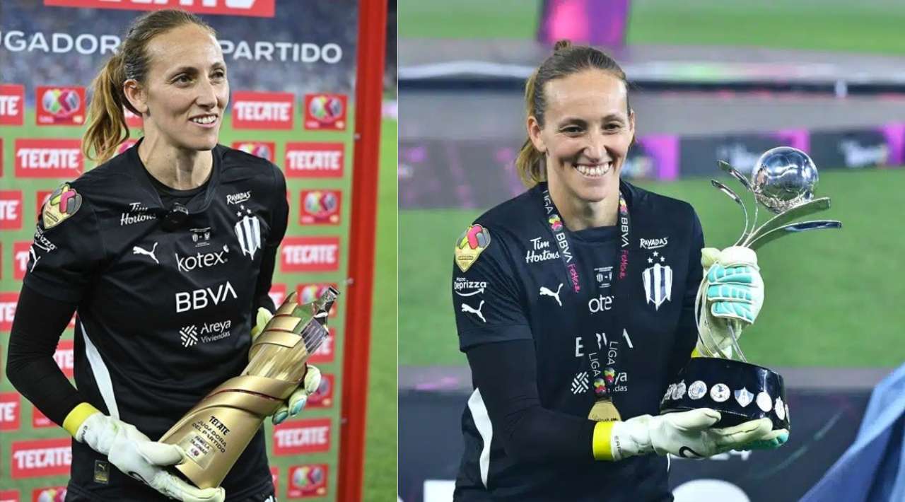 La Morelense Pamela Tajonar Alonso levanta su segunda copa con Monterrey